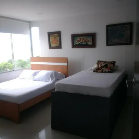 Apartamento 1c5 En Con Balcon Y Vista Al Mar, Aire Acondicionado Y Wifi